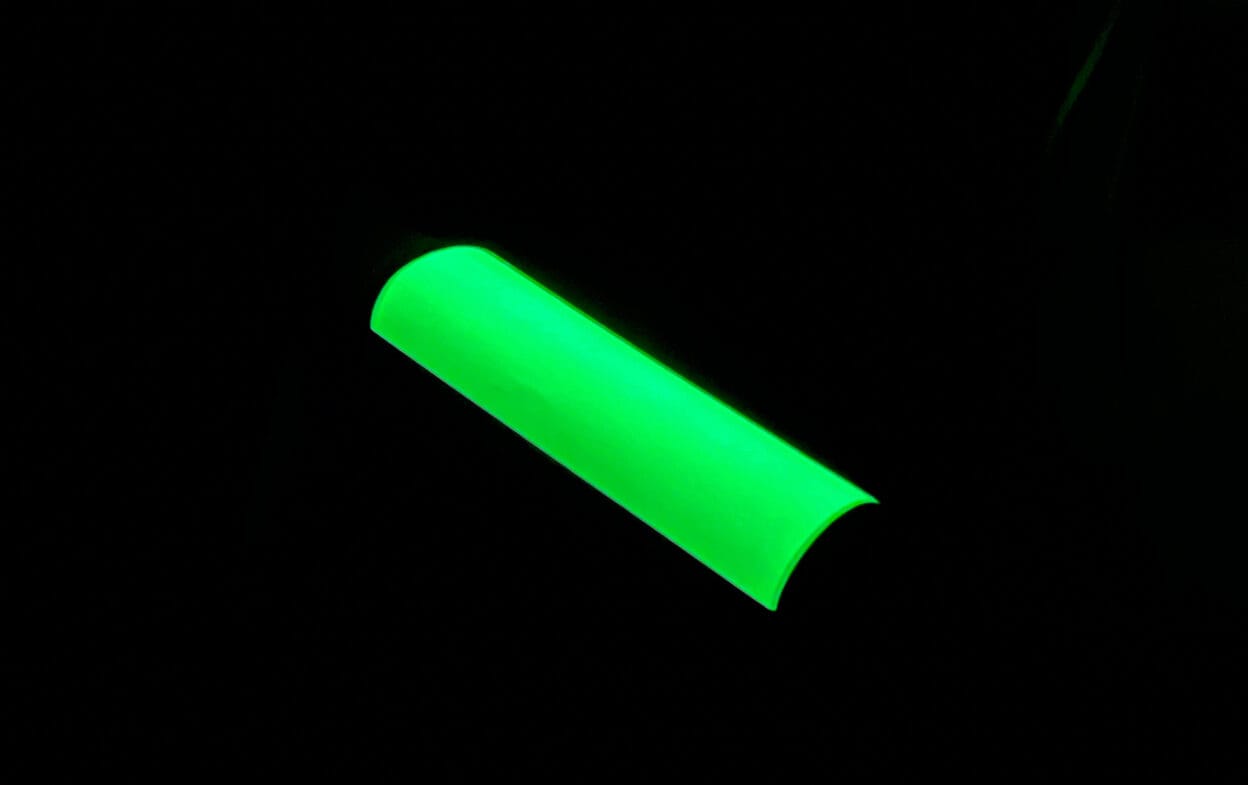 Efterlysande markering GL-333 - Glow in the dark för handledare - självhäftande