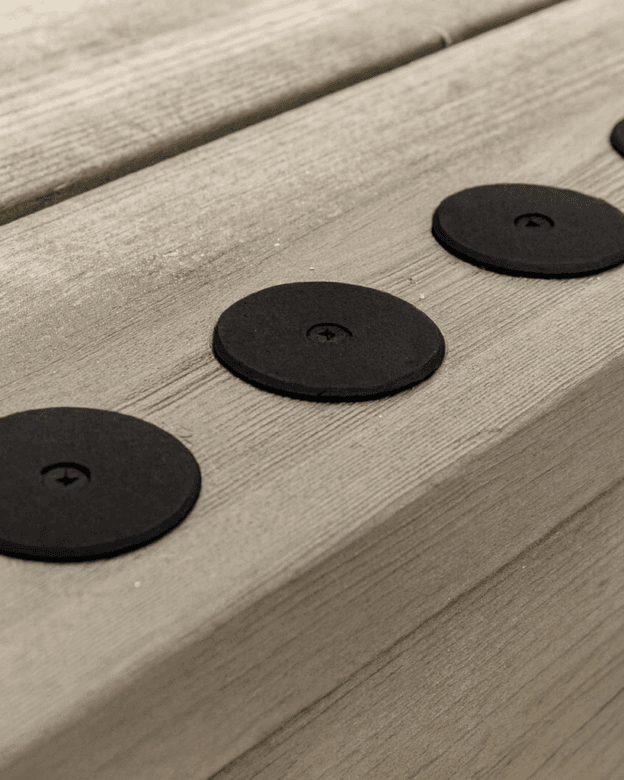 Kontrastmarkering SALA BACKE - Polyuretan 50 mm - för inomhus och utomhus