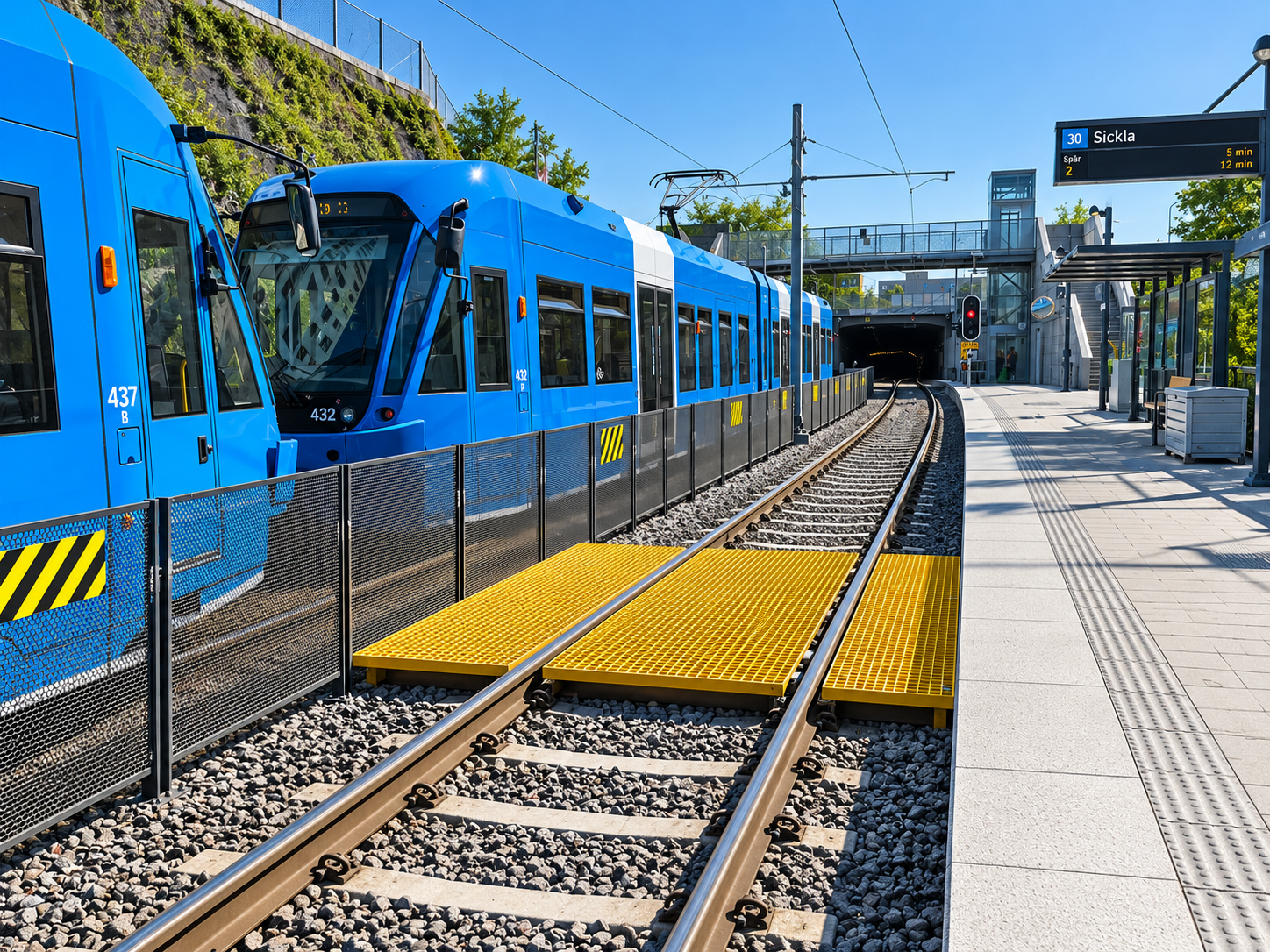 Serviceplattformar och tekniska installationer