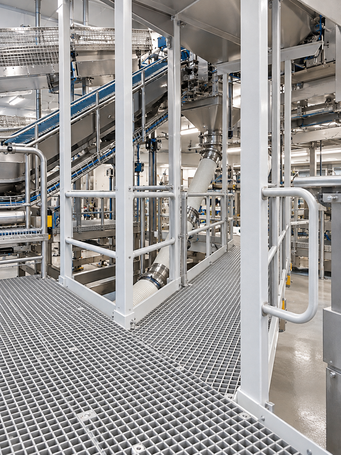 Glasfiber för livsmedel och produktions- <br>industri